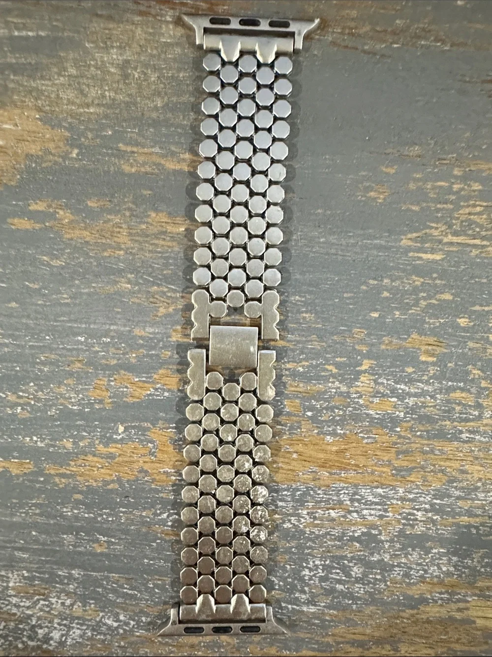 Interchangeable Watch Bands - Black Leather & Silver Metal Trio